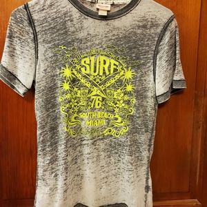 Boys short sleeve graphic burnout tee